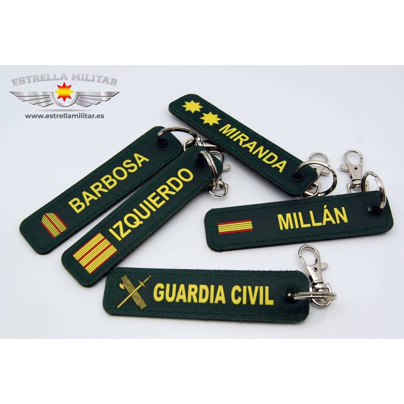  Imagen de Llavero personalizado Guardia Civil por Estrella Militar