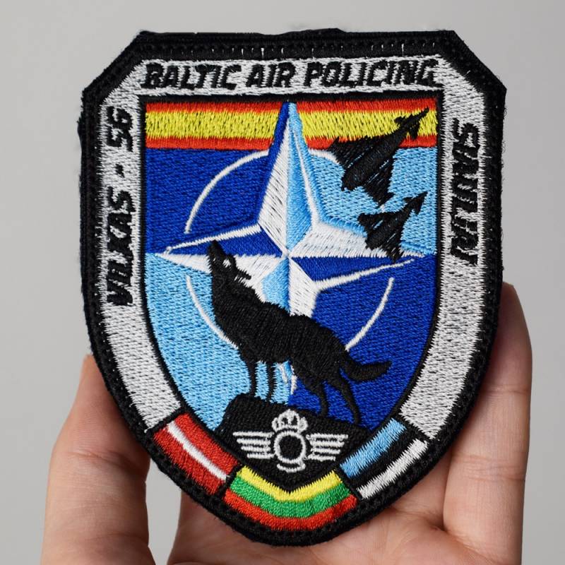  Imagen de Parche Bordado Baltic Air Policing por Estrella Militar