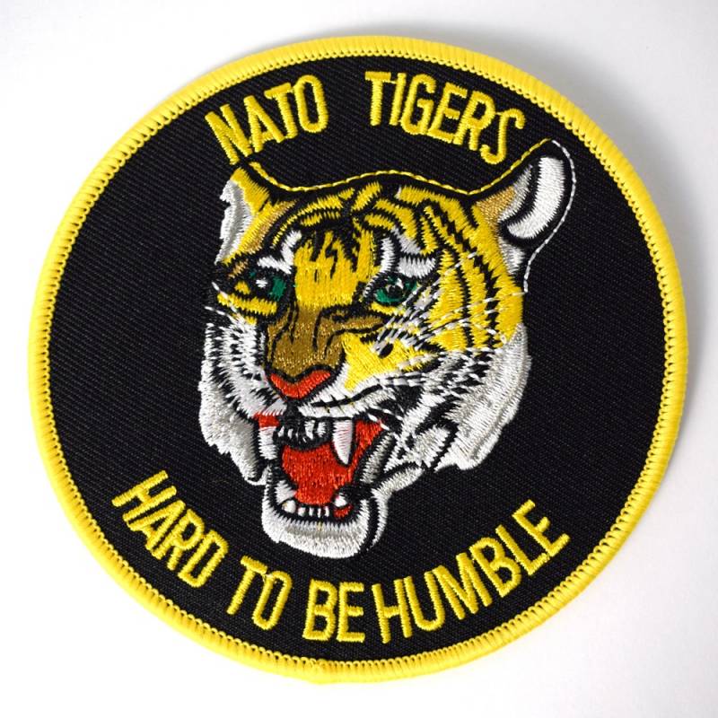  Imagen de Parche bordado Nato Tigers por Estrella Militar