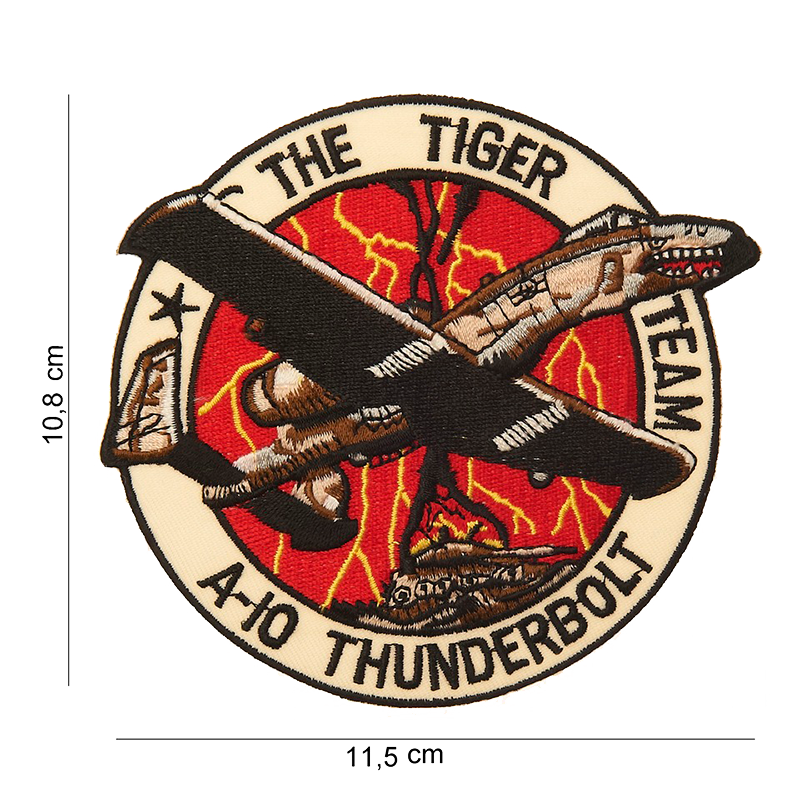  Imagen de Parche bordado A-10 Thunderbolt por Estrella Militar