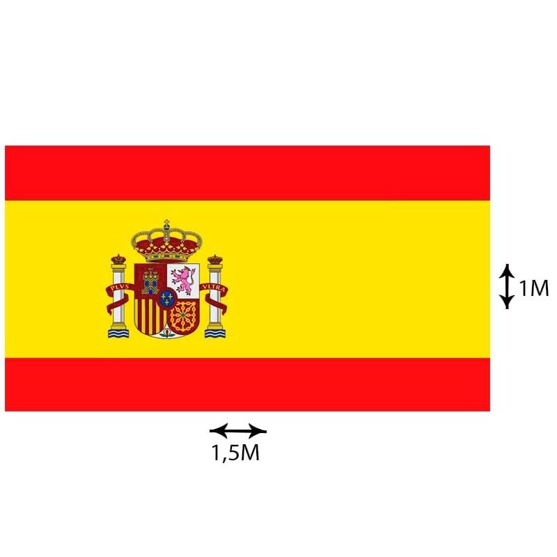  Imagen de Bandera de España con Vaina por Estrella Militar