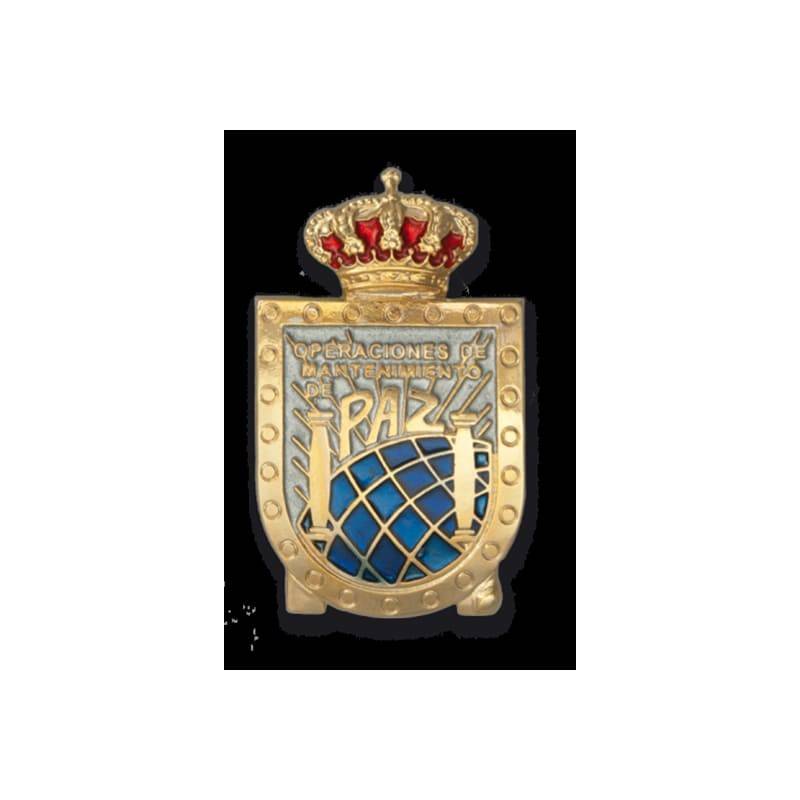  Imagen de Distintivo de Operaciones de mantenimiento de paz por Estrella Militar