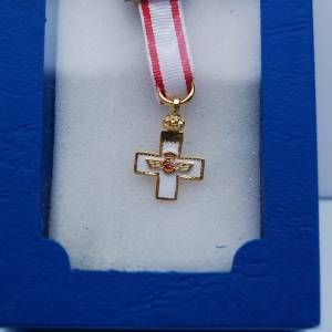 Medalla miniatura al Mérito...