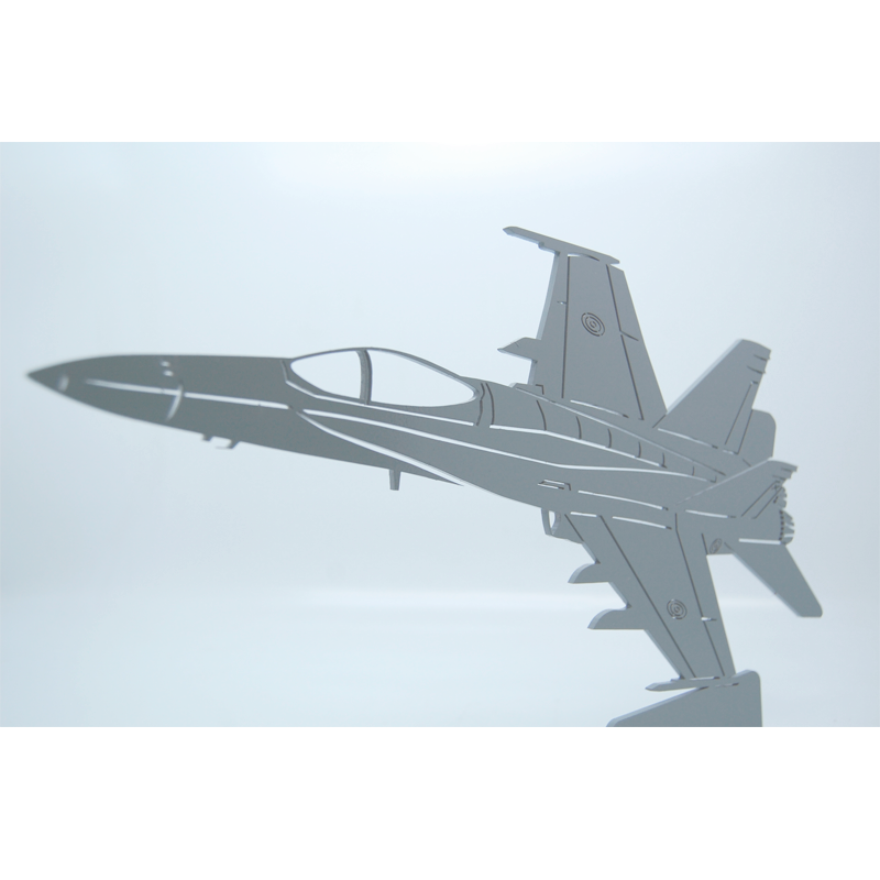  Imagen de Maqueta Avión F-18 Acero cortada a láser por Estrella Militar