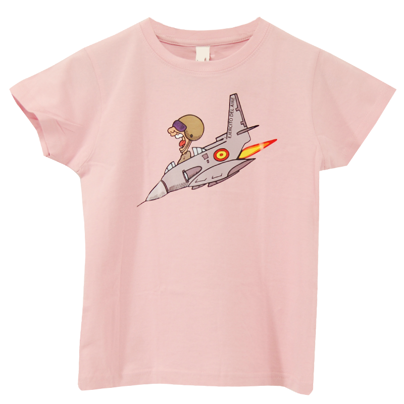  Imagen de Camiseta de niño angry pilot por Estrella Militar