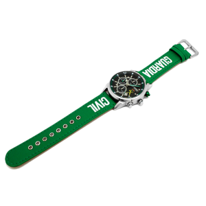  Imagen de Reloj aviador Guardia Civil con correa Verde con Grabación por Estrella Militar