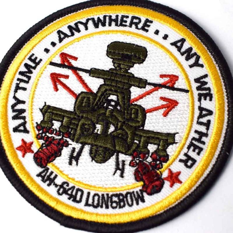  Imagen de Parche bordado AH-64D Longbow por Estrella Militar