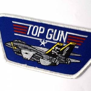 Parche bordado TOP GUN F-14...