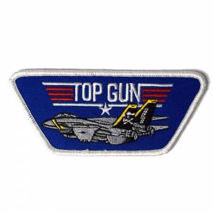 Parche bordado TOP GUN F-14...