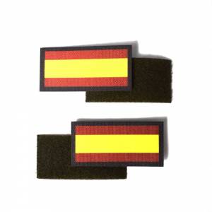  Imagen de Parche Nylon 3D bandera de España pequeña por Estrella Militar