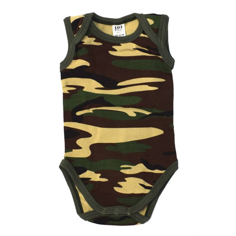  Imagen de Body para bebé camuflaje por Estrella Militar