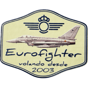 Parche Nylon 3D Eurofighter