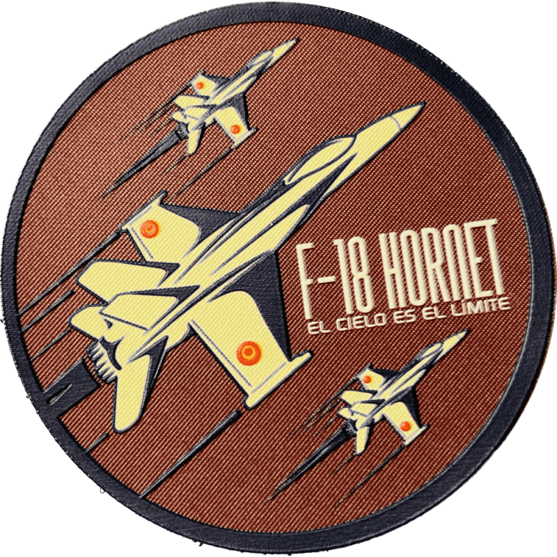  Imagen de Parche Nylon 3D F-18 Hornet por Estrella Militar