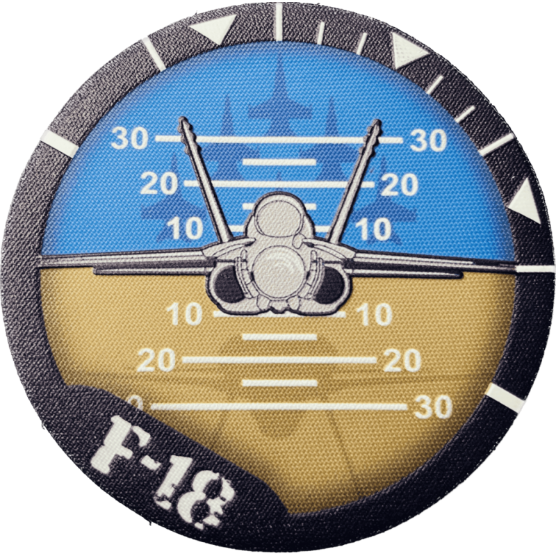  Imagen de Parche nylon 3D IA F-18 por Estrella Militar