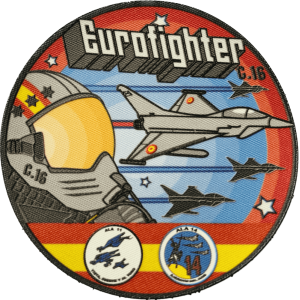 Parche Nylon 3D Eurofighter...