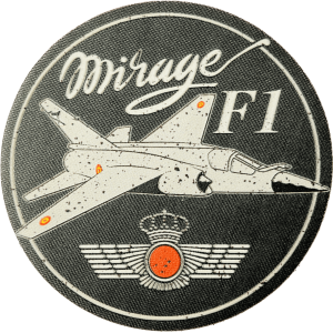 Parche Nylon 3D Mirage F-1...