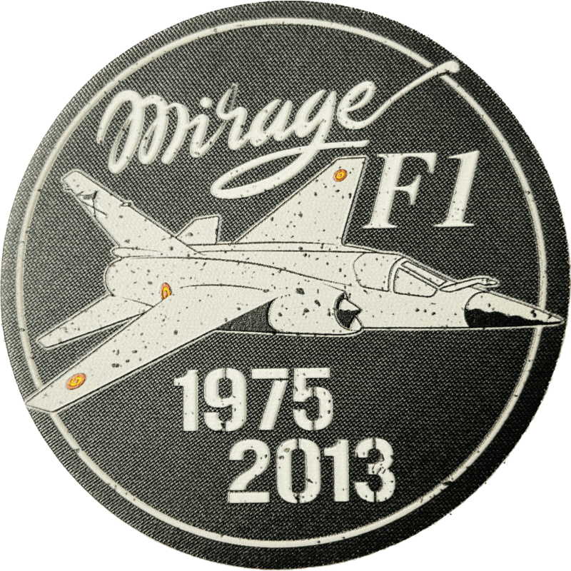  Imagen de Parche Nylon 3D Mirage F-1 por Estrella Militar