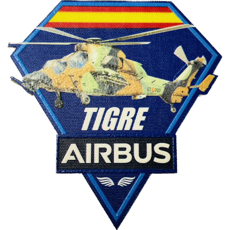  Imagen de Parche Nylon 3D EC665 Tigre Airbus por Estrella Militar