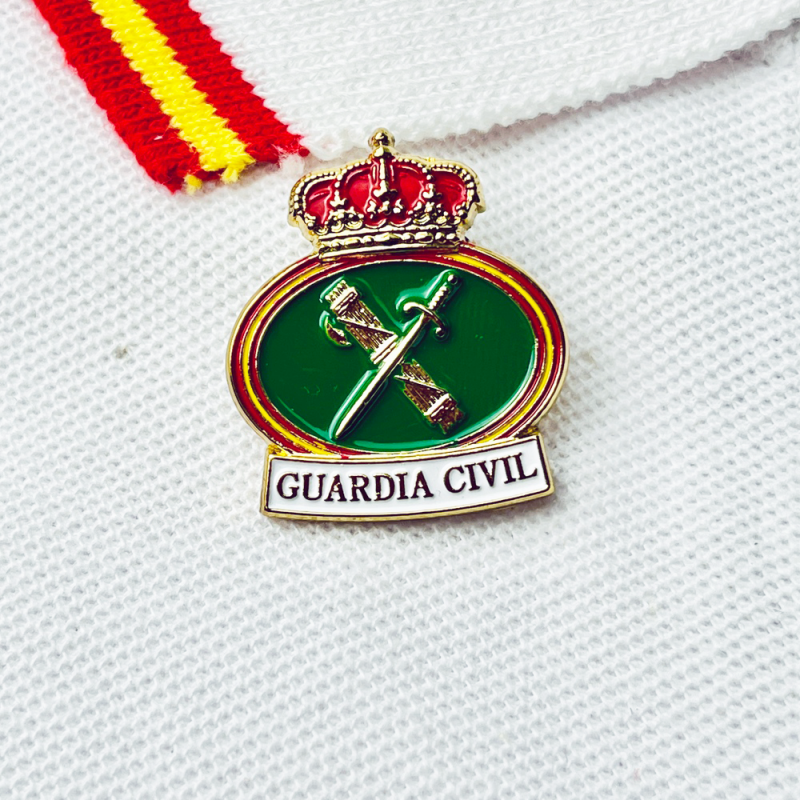  Imagen de Pin Escudo Guardia Civil por Estrella Militar