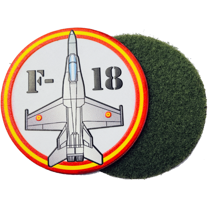  Imagen de Parche Nylon 3D F-18 por Estrella Militar