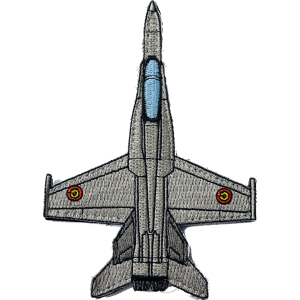 Parche bordado avión F-18