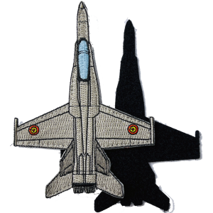 Parche bordado avión F-18