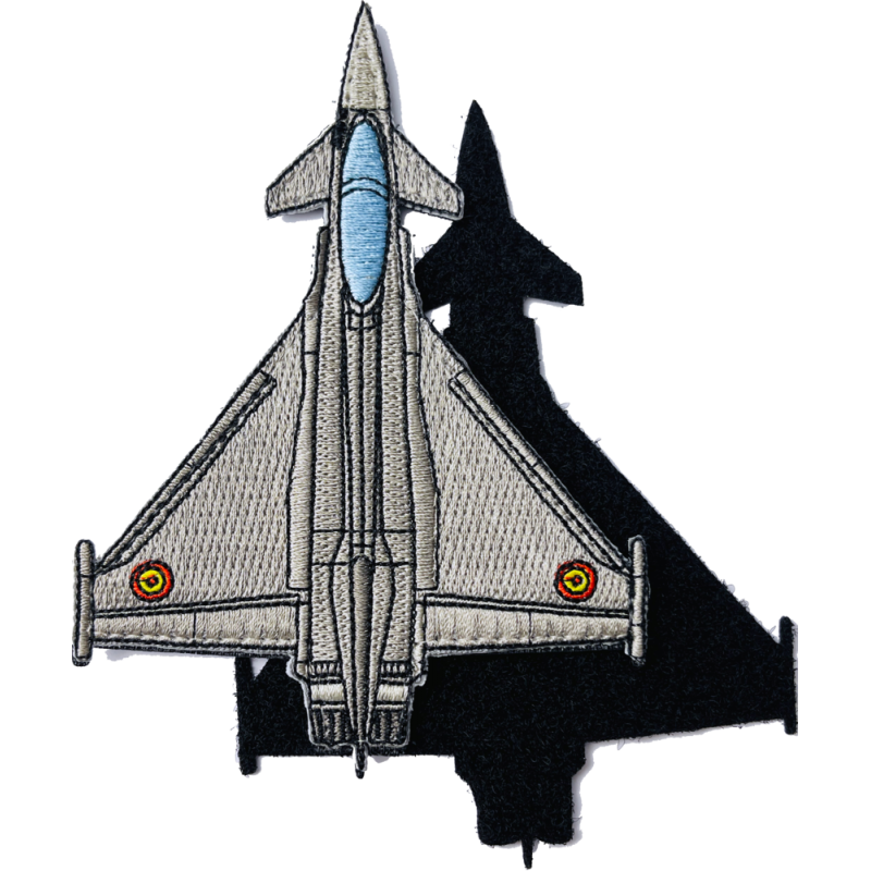  Imagen de Parche Bordado Avión Eurofighter Typhoon por Estrella Militar