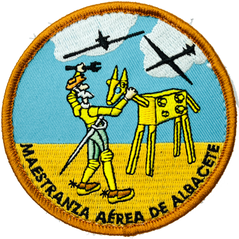  Imagen de Parche bordado Maestranza Aérea de Albacete por Estrella Militar