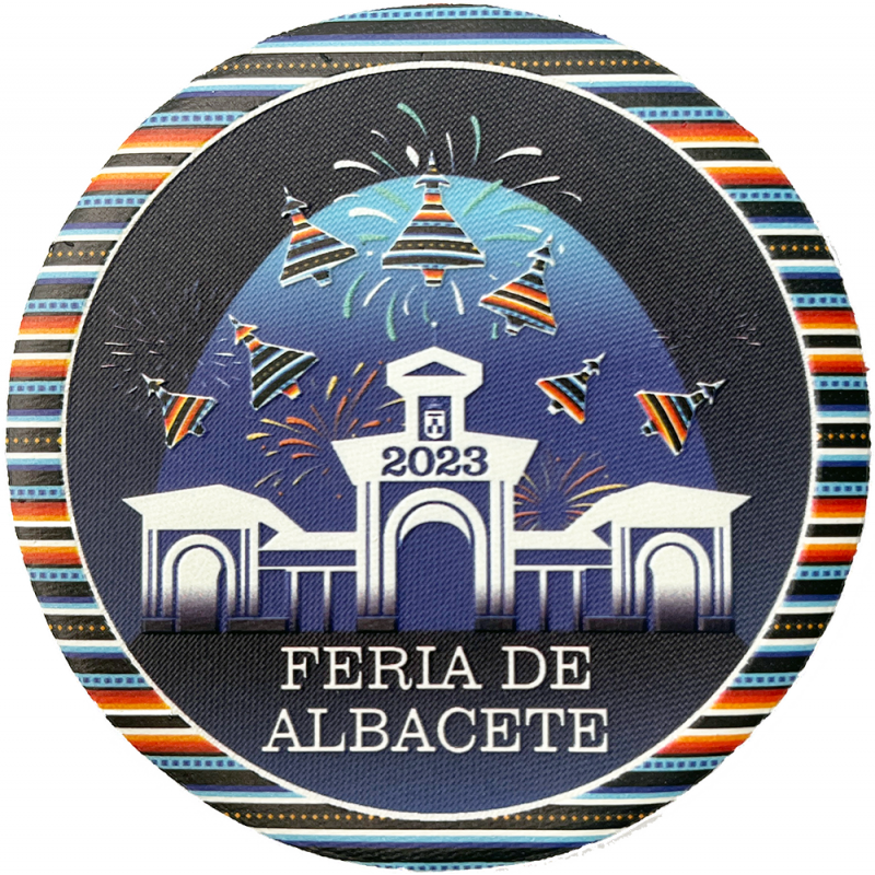  Imagen de Parche Nylon 3D Feria de Albacete 2023 por Estrella Militar