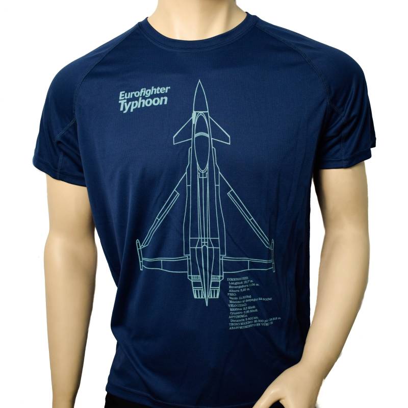  Imagen de Camiseta técnica Eurofighter Marino por Estrella Militar