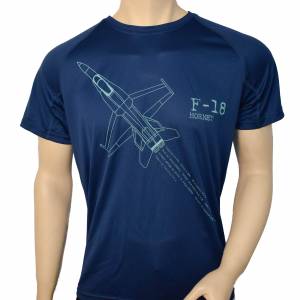 Camiseta técnica F-18 Marino