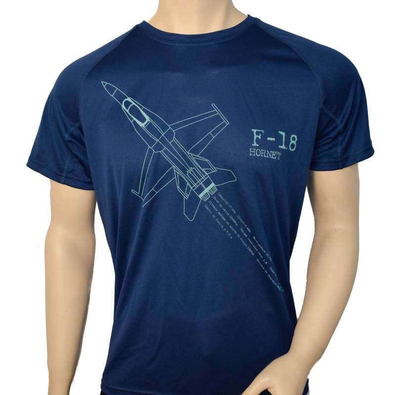  Imagen de Camiseta técnica F-18 Marino por Estrella Militar