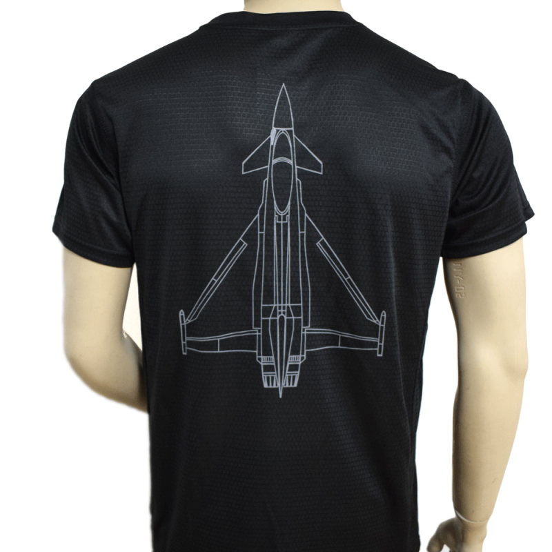  Imagen de Camiseta técnica Ala 14 EFA Negro por Estrella Militar