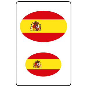 Adhesivos Bandera de España...