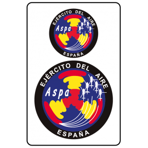  Imagen de Adhesivos Patrulla ASPA por Estrella Militar