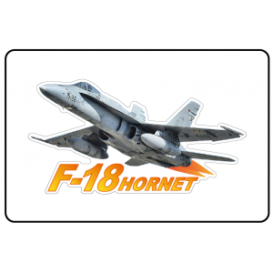  Imagen de Adhesivo Avión F-18 Hornet por Estrella Militar