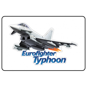  Imagen de Adhesivo Avión Eurofighter Typhoon por Estrella Militar