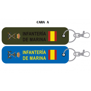  Imagen de Llavero personalizado Infantería de Marina por Estrella Militar