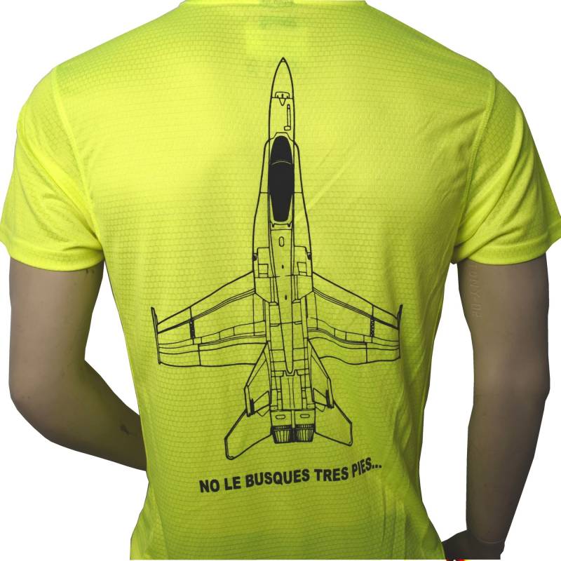  Imagen de Camiseta técnica Ala 12 Fluorescente para niño por Estrella Militar