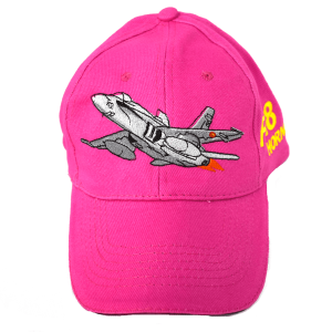 Gorra bordada F-18 Hornet Rosa