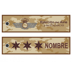  Imagen de Llavero de sublimación personalizado del Ejército del Aire y el Espacio árido por Estrella Militar