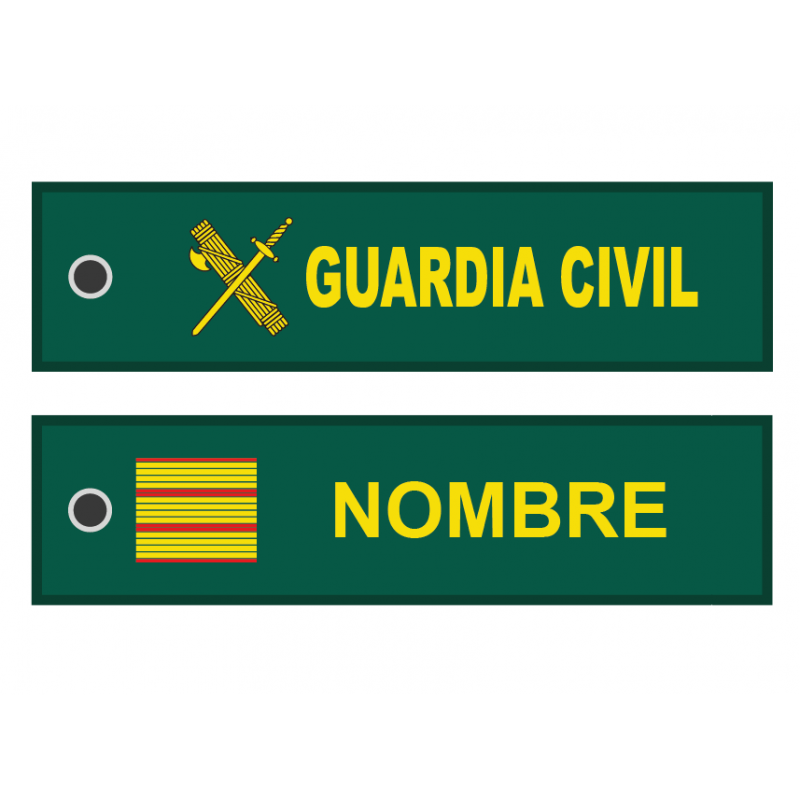  Imagen de Llavero de sublimación personalizado de la Guardia Civil por Estrella Militar