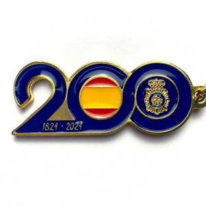  Imagen de Llavero metálico 200º aniversario de la Policía Nacional por Estrella Militar