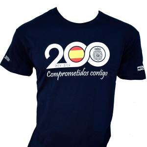  Imagen de Camiseta de Algodón 200º aniversario de la Policía Nacional de niño por Estrella Militar